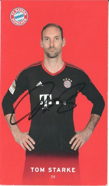 Autogramm Fussball | FC Bayern München | 2017 | Tom STARKE