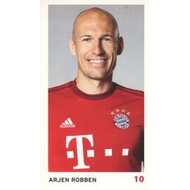 Autogramm Fussball | FC Bayern München | 2015 Druck | Arjen ROBBEN