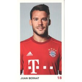 Autogramm Fussball | FC Bayern München | 2015 Druck | Juan BERNAT