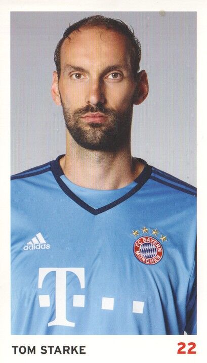 Autogramm Fussball | FC Bayern München | 2015 Druck | Tom STARKE