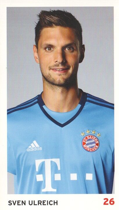 Autogramm Fussball | FC Bayern München | 2015 Druck | Sven ULREICH