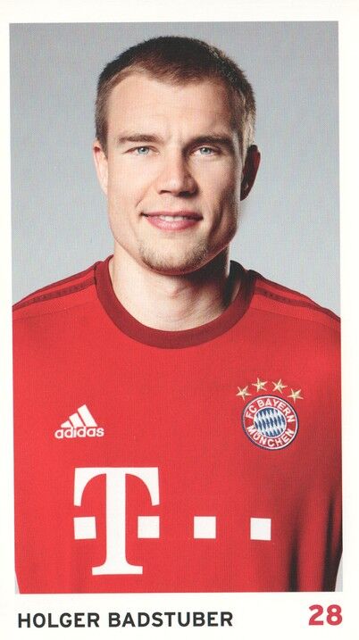 Autogramm Fussball | FC Bayern München | 2015 Druck | Holger BADSTUBER