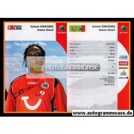 Autogramm Fussball | Hannover 96 | 2004 | Dame DIOUF