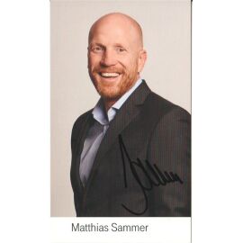 Autogramm Fussball | FC Bayern München | 2014 | Matthias SAMMER