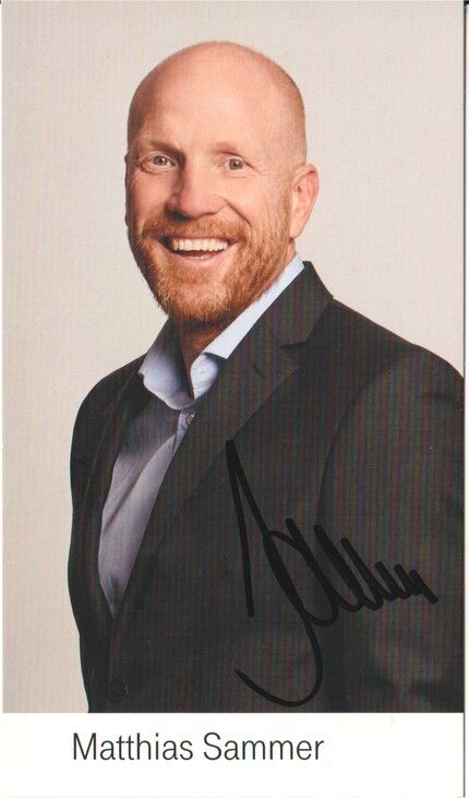 Autogramm Fussball | FC Bayern München | 2014 | Matthias SAMMER