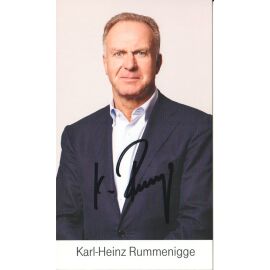 Autogramm Fussball | FC Bayern München | 2014 | Karl-Heinz RUMMENIGGE