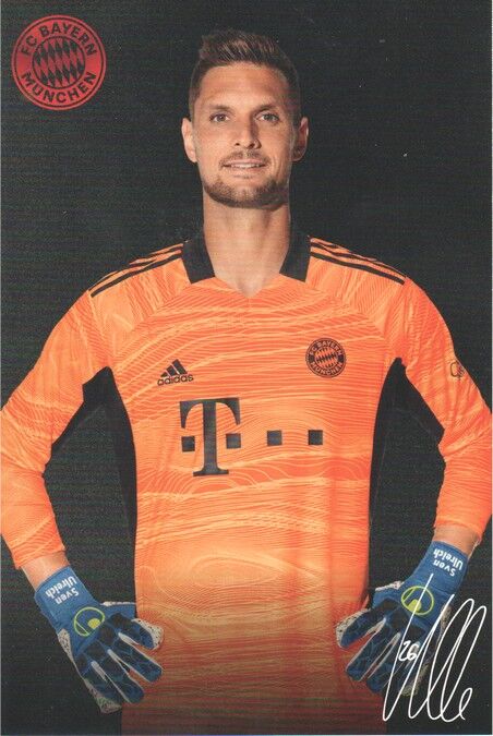 Autogramm Fussball | FC Bayern München | 2021 Druck | Sven ULREICH