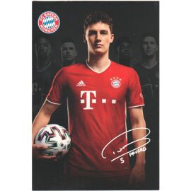 Autogramm Fussball | FC Bayern München | 2020 Druck | Benjamin PAVARD