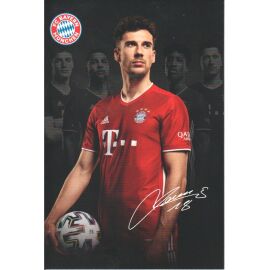 Autogramm Fussball | FC Bayern München | 2020 Druck | Leon GORETZKA