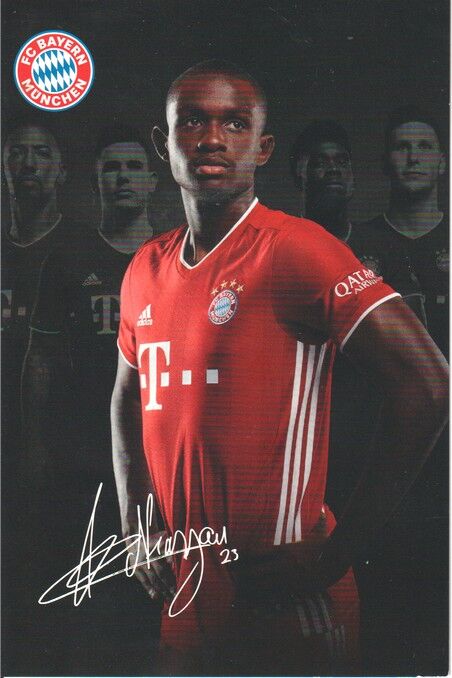 Autogramm Fussball | FC Bayern München | 2020 Druck | Tanguy NIANZOU