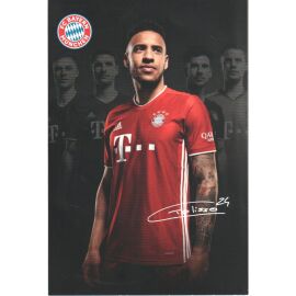 Autogramm Fussball | FC Bayern München | 2020 Druck | Corentin TOLISSO