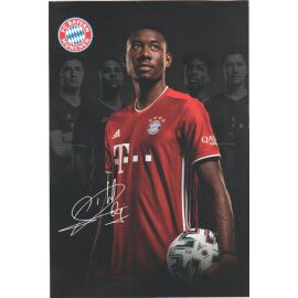 Autogramm Fussball | FC Bayern München | 2020 Druck | David ALABA