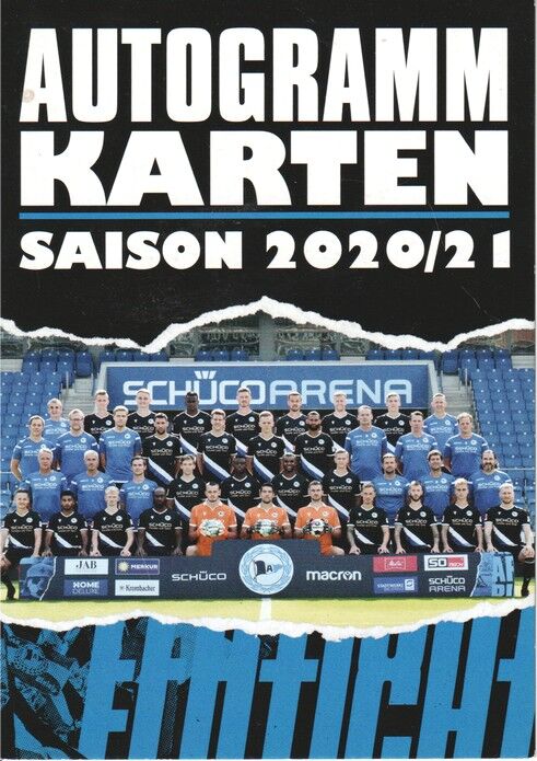 AK Fussball | DSC Arminia Bielefeld | 2020 | SET-KARTE