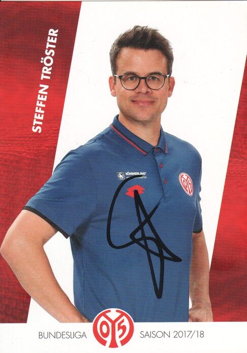 Autogramm Fussball | FSV Mainz 05 | 2017 | Steffen TRÖSTER
