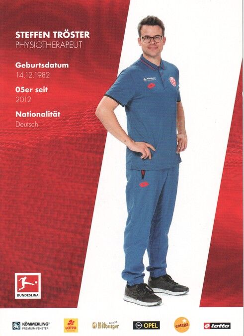 Autogramm Fussball | FSV Mainz 05 | 2017 | Steffen TRÖSTER