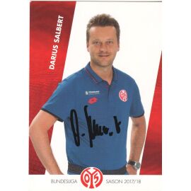 Autogramm Fussball | FSV Mainz 05 | 2017 | Darius SALBERT