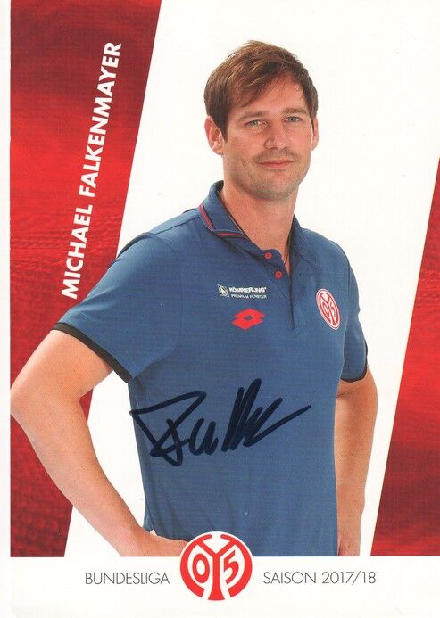 Autogramm Fussball | FSV Mainz 05 | 2017 | Michael FALKENMAYER