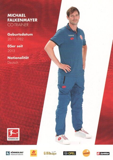 Autogramm Fussball | FSV Mainz 05 | 2017 | Michael FALKENMAYER