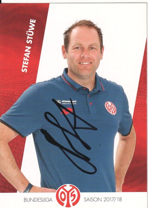 Autogramm Fussball | FSV Mainz 05 | 2017 | Stefan STÜWE