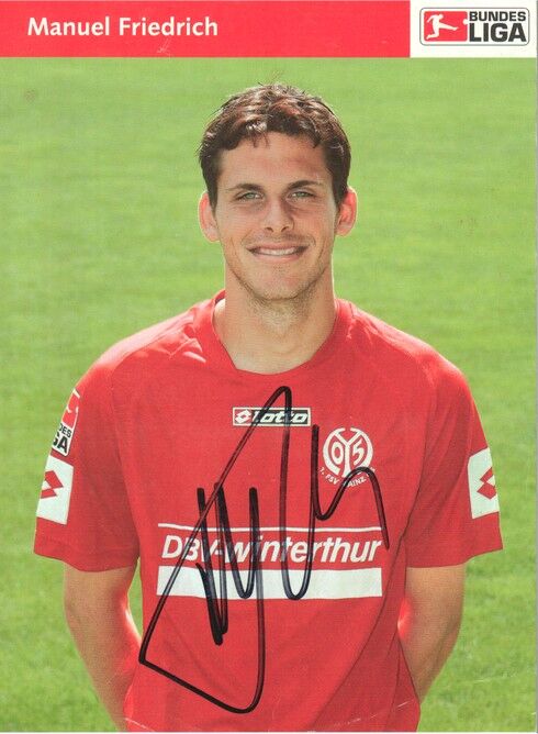 Autogramm Fussball | FSV Mainz 05 | 2004 | Manuel FRIEDRICH