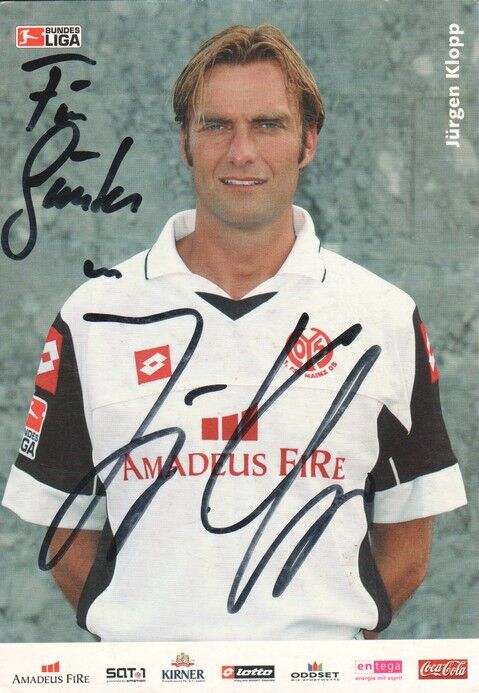 Autogramm Fussball | FSV Mainz 05 | 2003 | Jürgen KLOPP