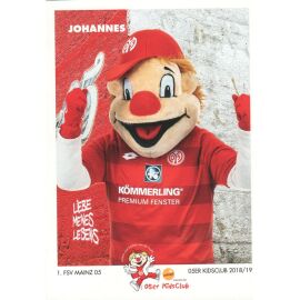 AK Fussball | FSV Mainz 05 | 2018 | JOHANNES (Maskottchen)