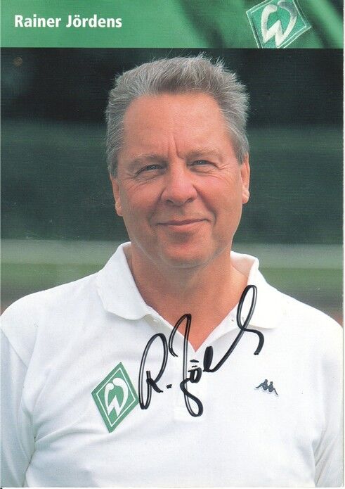 Autogramm Fussball | SV Werder Bremen | 2003 | Rainer JÖRDENS