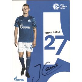 Autogramm Fussball | FC Schalke 04 | 2019 | Jonas CARLS