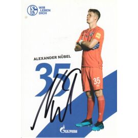 Autogramm Fussball | FC Schalke 04 | 2019 | Alexander NÜBEL