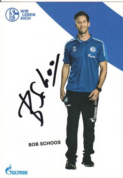 Autogramm Fussball | FC Schalke 04 | 2019 | Bob SCHOOS