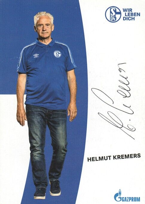 Autogramm Fussball | FC Schalke 04 | 2019 | Helmut KREMERS