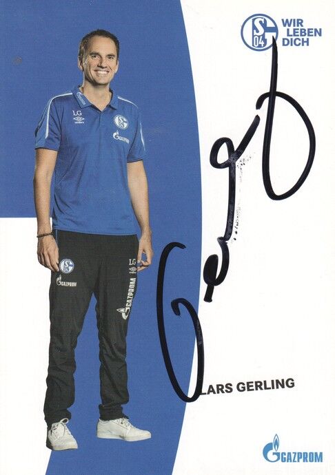 Autogramm Fussball | FC Schalke 04 | 2019 | Lars GERLING