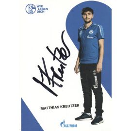 Autogramm Fussball | FC Schalke 04 | 2019 | Matthias KREUTZER