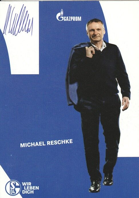Autogramm Fussball | FC Schalke 04 | 2019 | Michael RESCHKE