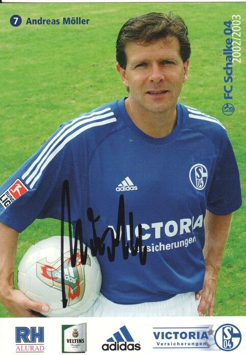 Autogramm Fussball | FC Schalke 04 | 2002 | Andreas MÖLLER