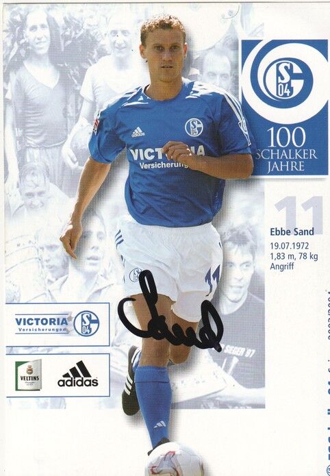 Autogramm Fussball | FC Schalke 04 | 2003 | Ebbe SAND