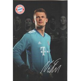 Autogramm Fussball | FC Bayern München | 2020 Druck | Alexander NÜBEL