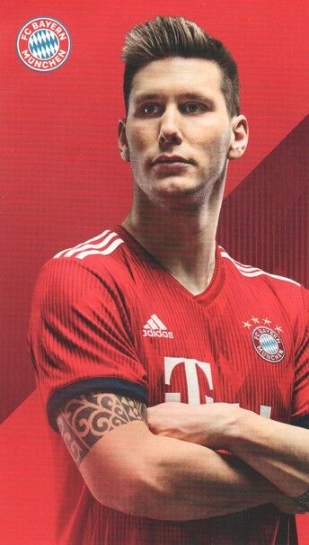 Autogramm Fussball | FC Bayern München | 2018 Druck | Niklas SÜLE