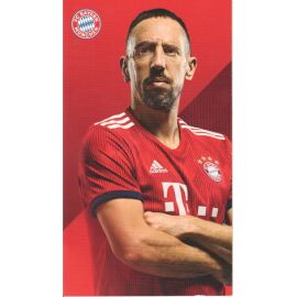 Autogramm Fussball | FC Bayern München | 2018 Druck | Franck RIBERY