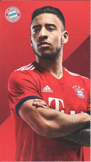 Autogramm Fussball | FC Bayern München | 2018 Druck | Corentin TOLISSO