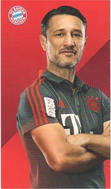 Autogramm Fussball | FC Bayern München | 2018 Druck | Niko KOVAC