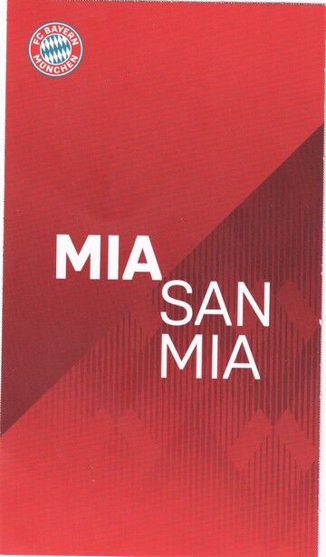 AK Fussball | FC Bayern München | 2018 | MIA SAN MIA
