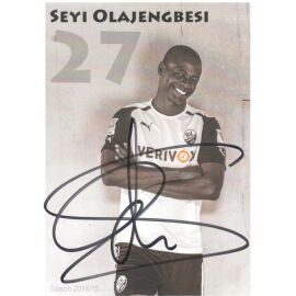 Autogramm Fussball | SV Sandhausen | 2014 | Seyi OLAJENGBESI