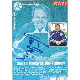 Autogramm Fussball | Stuttgarter Kickers | 2006 | Stefan MINKWITZ