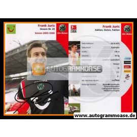 Autogramm Fussball | Hannover 96 | 2005 | Frank JURIC