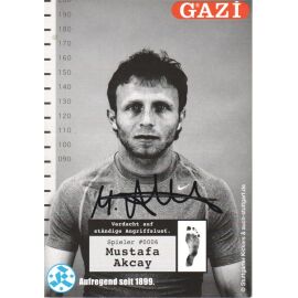 Autogramm Fussball | Stuttgarter Kickers | 2007 | Mustafa AKCAY