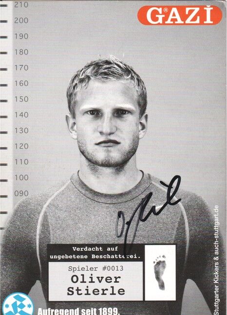 Autogramm Fussball | Stuttgarter Kickers | 2007 | Oliver STIERLE