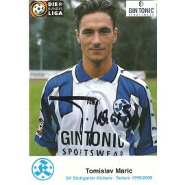 Autogramm Fussball | Stuttgarter Kickers | 1999 | Tomislav MARIC