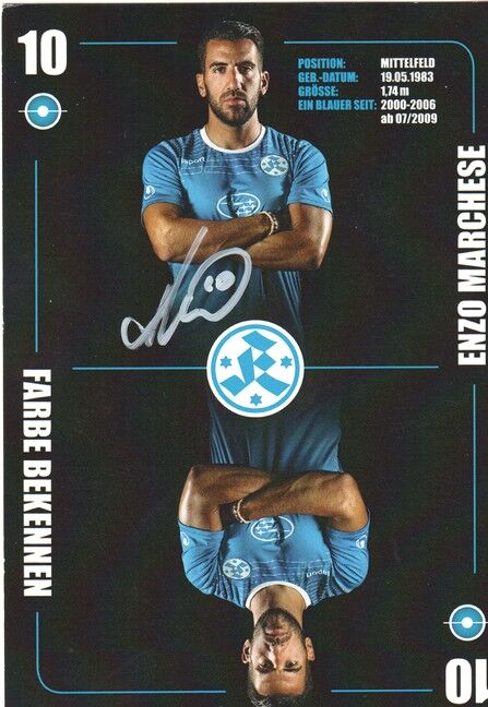 Autogramm Fussball | Stuttgarter Kickers | 2014 | Enzo MARCHESE