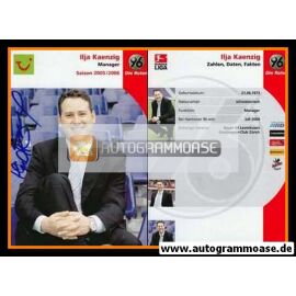 Autogramm Fussball | Hannover 96 | 2005 | Ilja KAENZIG